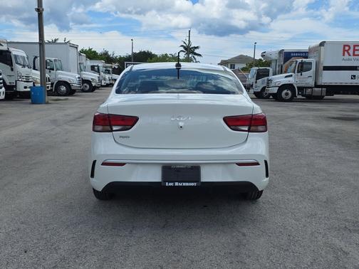 Clear White 2023 Kia Rio LX