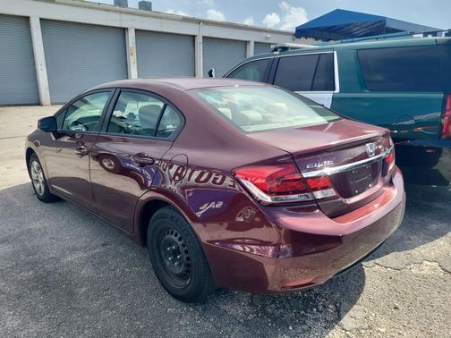 Crimson Pearl 2013 Honda Civic LX