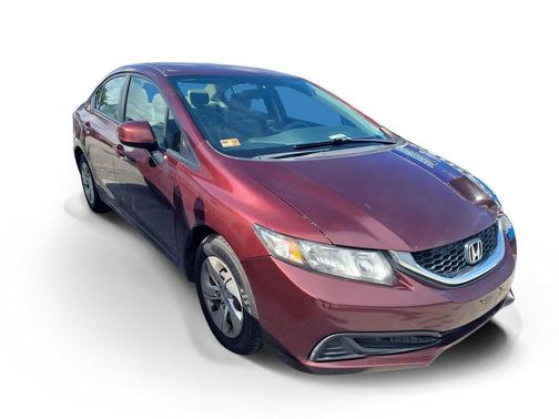 Crimson Pearl 2013 Honda Civic LX