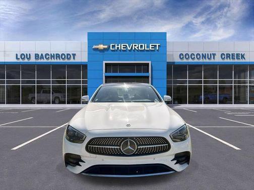 Polar White 2023 Mercedes-Benz E-Class 4MATIC