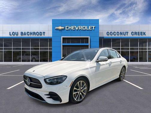 Polar White 2023 Mercedes-Benz E-Class 4MATIC