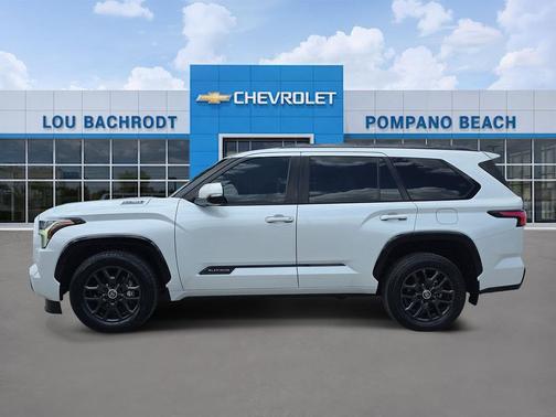 Wind Chill Pearl 2024 Toyota Sequoia Platinum
