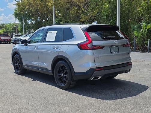 Lunar Silver Metallic 2023 Honda CR-V Hybrid Sport FWD