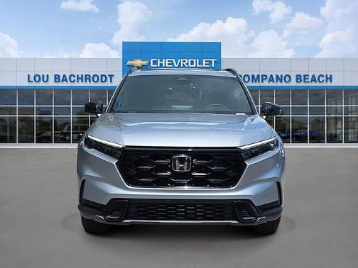 Lunar Silver Metallic 2023 Honda CR-V Hybrid Sport FWD