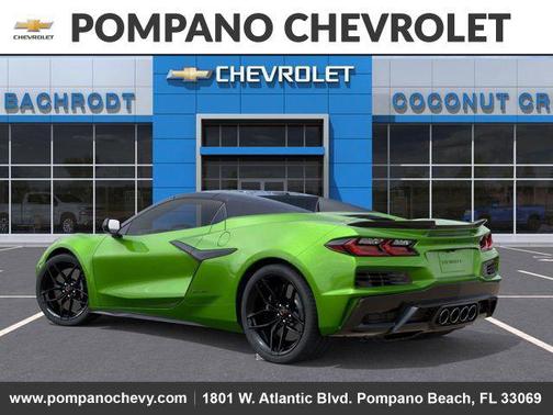 Roswell Green Metallic 2026 Chevrolet Corvette Z06