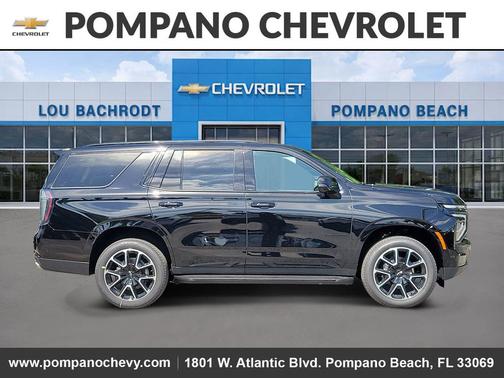Black 2026 Chevrolet Tahoe 2WD RST