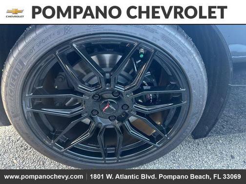Black 2024 Chevrolet Corvette Stingray w/2LT