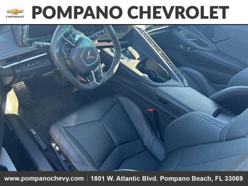 Black 2024 Chevrolet Corvette Stingray w/2LT