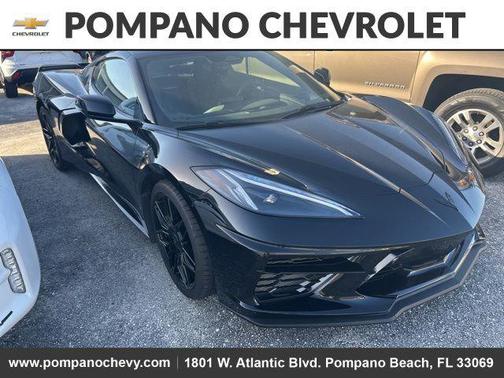 Black 2024 Chevrolet Corvette Stingray w/2LT