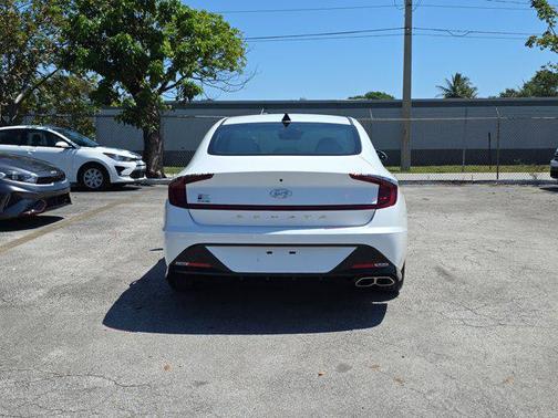 Quartz White 2022 Hyundai SONATA SEL