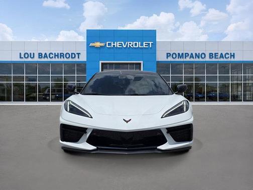 Arctic White 2024 Chevrolet Corvette Stingray w/3LT