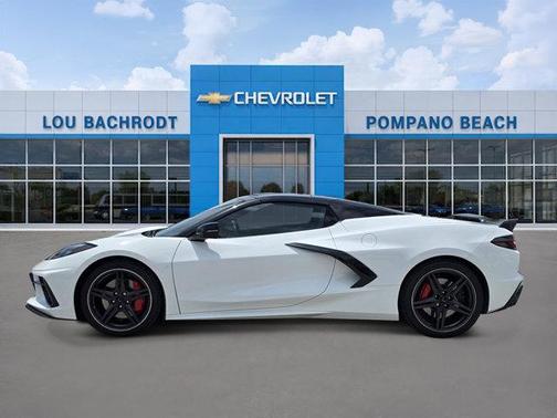 Arctic White 2024 Chevrolet Corvette Stingray w/3LT
