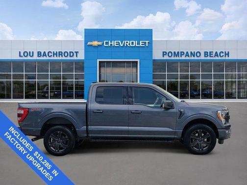 Carbonized Gray Metallic 2023 Ford F-150 Lariat