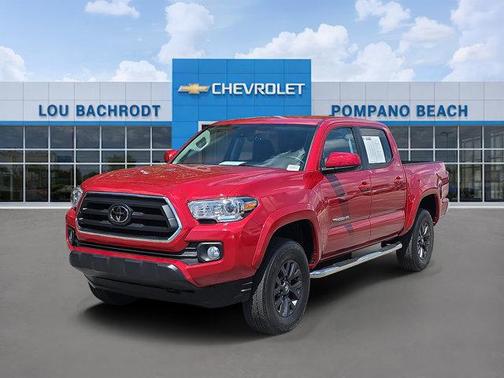 Barcelona Red Metallic 2022 Toyota Tacoma SR5