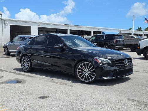 Black 2021 Mercedes-Benz C-Class Sedan