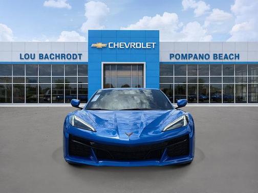 Riptide Blue Metallic 2025 Chevrolet Corvette Z06