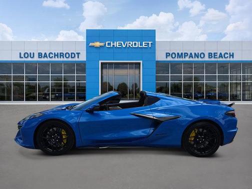 Riptide Blue Metallic 2025 Chevrolet Corvette Z06