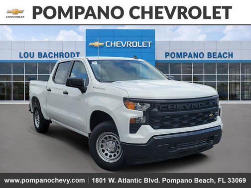 Summit White 2026 Chevrolet Silverado 1500 WT