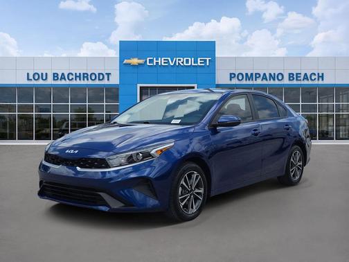 Deep Sea Blue 2024 Kia Forte LXS
