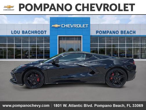 Black 2026 Chevrolet Corvette Stingray w/1LT