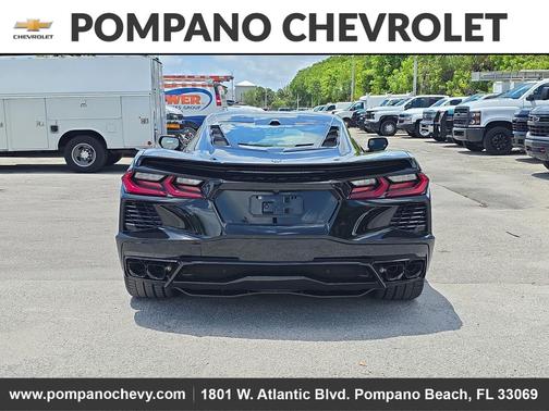 Black 2026 Chevrolet Corvette Stingray w/1LT