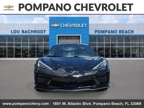Black 2026 Chevrolet Corvette Stingray w/1LT