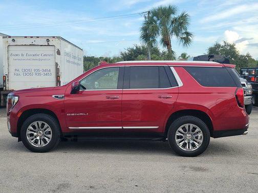 Volcanic Red Tintcoat 2024 GMC Yukon Denali