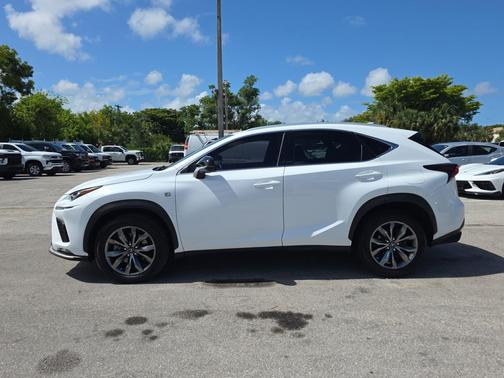 Ultra White 2019 Lexus NX 300 F Sport