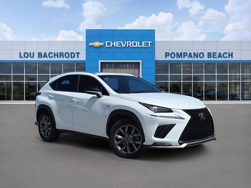 Ultra White 2019 Lexus NX 300 F Sport