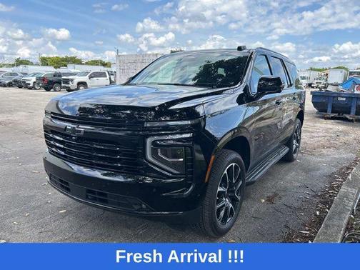 Black 2025 Chevrolet Tahoe 2WD RST