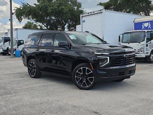 Black 2025 Chevrolet Tahoe 2WD RST