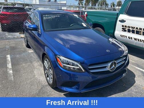 Brilliant Blue Metallic 2020 Mercedes-Benz C-Class C 300