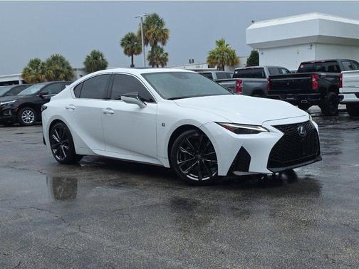 Ultra White 2023 Lexus IS 350 Base