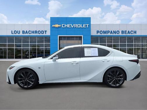 Ultra White 2023 Lexus IS 350 Base