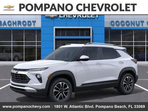 Summit White 2026 Chevrolet Trailblazer LT