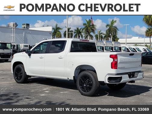 Summit White 2026 Chevrolet Silverado 1500 RST