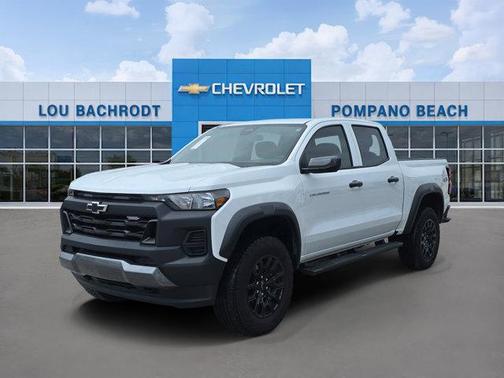Summit White 2025 Chevrolet Colorado Trail Boss