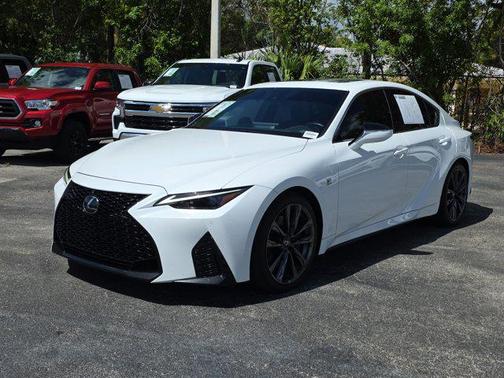 Ultra White 2023 Lexus IS 350 Base