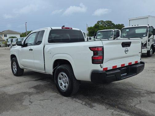 Glacier White 2024 Nissan Frontier S