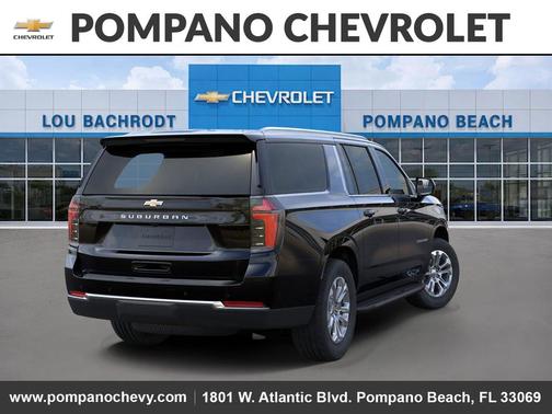 Black 2026 Chevrolet Suburban LS