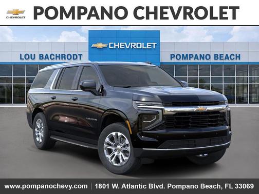 Black 2026 Chevrolet Suburban LS