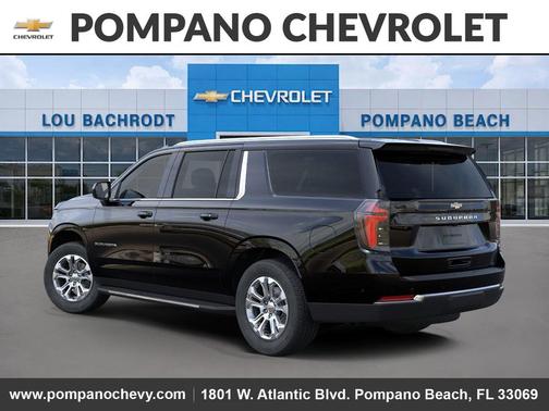 Black 2026 Chevrolet Suburban LS
