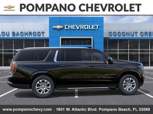 Black 2026 Chevrolet Suburban LS