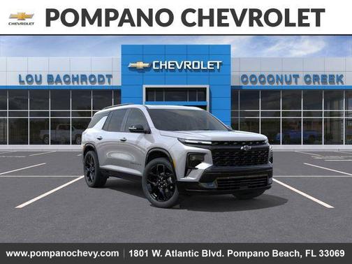 Sterling Gray Metallic 2026 Chevrolet Traverse RS