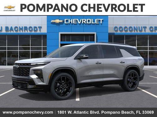 Sterling Gray Metallic 2026 Chevrolet Traverse RS
