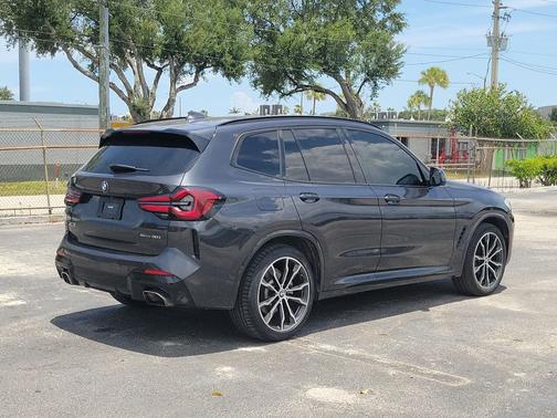 Dark Graphite Metallic 2022 BMW X3 sDrive30i