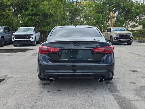 Black Opal Metallic 2023 INFINITI Q50 3.0t RED SPORT 400
