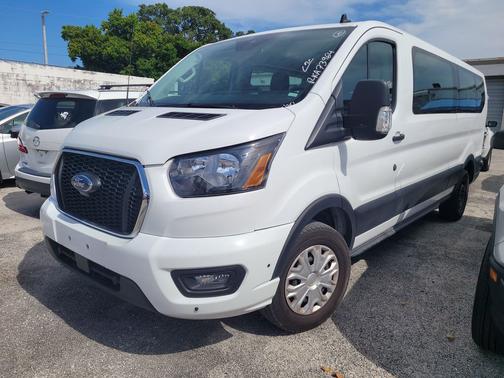 OXFORD WHITE 2024 Ford Transit-350 XLT