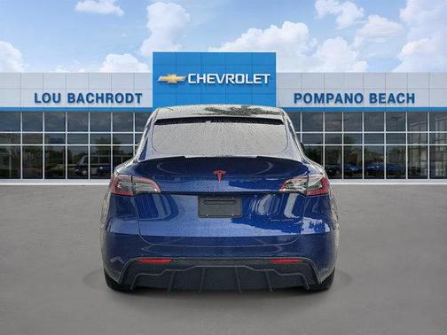 Deep Blue Metallic 2020 Tesla Model Y Long Range Dual Motor All-Wheel Drive