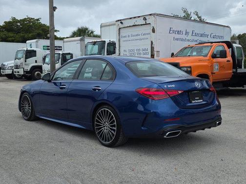 Starling Blue Metallic 2022 Mercedes-Benz C-Class Sedan